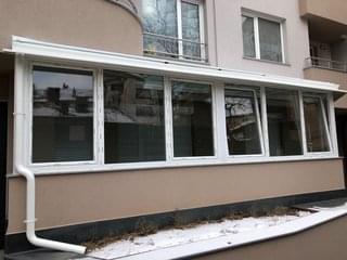Външен изглед на зимна градина