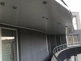 Козирка от INOX конзоли и сандвич панел